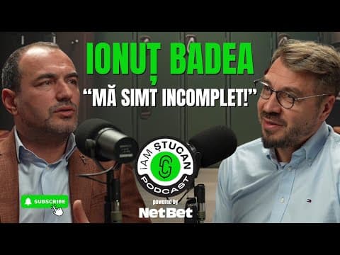 iAM Ștucan x Ionuț Badea: "Asta e un subiect sensibil!" Amintiri cu Iordănescu, Daum sau Cornel Dinu
